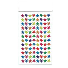 10sheets/pack Children Award Glitter Stickers Five-pointed Star Sticker Adhesive S1