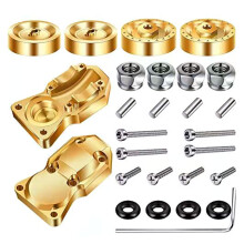 Wheel Weight  for SCX24 90081 Wheel Hexs Hubs Extension 1/24 RcCrawler Car Gold