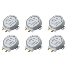 6X AC 220-240V 50/60Hz 5/6RPM 4W Turntable Synchronous Motor for Miniwave Oven