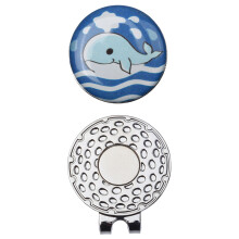 Golf Ball Marker with Magnetic Hat Clip Set Men Women Fun Gift for Golf Lover 11