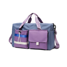 Multi functional Fitness Bag with Separate Storage Large for Wet and Blue contrast color