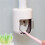 2X Automatic Toothpaste Dispenser, Wall Mounted with Visualization of Toothpaste Rate 4