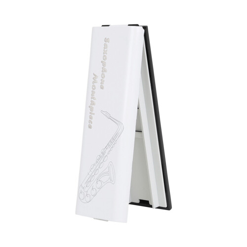 Reed Storage Box Oboe Container Reed Case Saxophone Oboe Reed Container Black and white