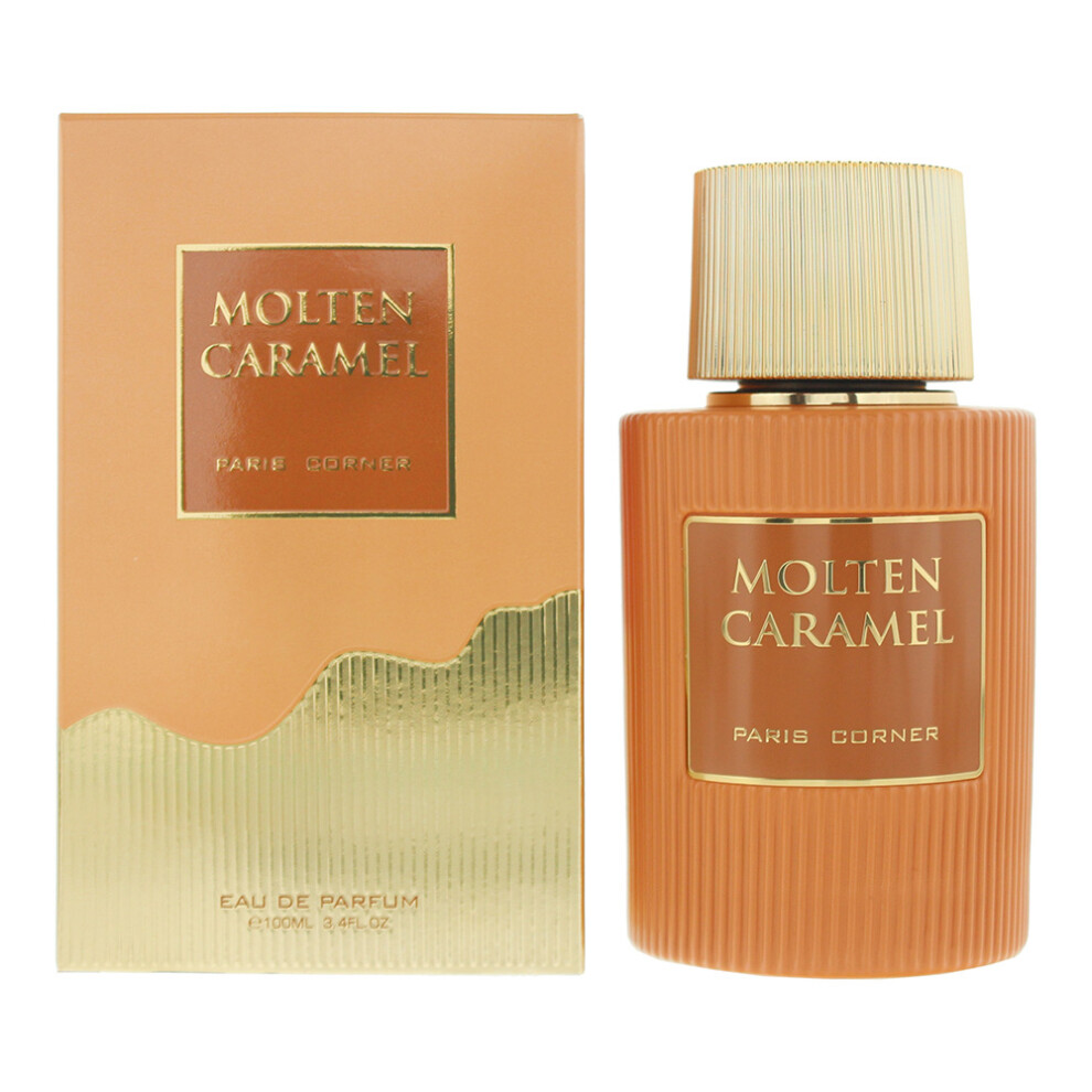 Paris Corner Molten Caramel Eau De Parfum 100Ml For Unisex