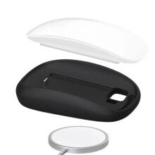 3X Mouse Dock for Magic Mouse 2 Charging Dock Ergonomic Wireless Charging Pad Housing Increased Height-A