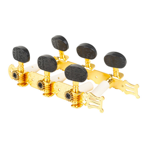 2 Pcs Classical Guitar Tuning Pegs Keys Tuners Replacement Copper Guitar Knobs