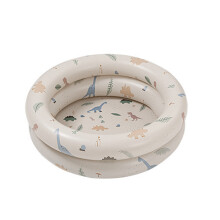 Kids Inflatable Swimming Pool Kiddie Pools Small Swimming Pool for Garden Indoor Beige 150
