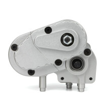 Rust-Proof Gearbox RC Vehicle Transmission Box for SCX10 II 1:10 R/C Car Spares Silver