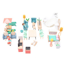 40pcs 1:12 DollHouse Furniture Dollhouse Kitchen 1 12 Scale Miniature Dollhouse