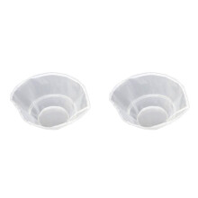 2X 160 Mesh Reusable Fine Mesh Wine Strainer Juice Soy Milk Nut Milk Tea Nylon Filter Bag Bowl Shape Food Coffee Filter