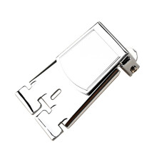Zinc Alloy Banjo Tailpiece Chrome Plated Bridge Tailpiece for 5 String Banjo