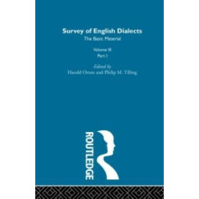 Survey Eng Dialects Vol3 Prt1 Hardcover Book