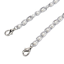 Chain Bag Strap Replacement Metal Shoulder Straps Crossbody Bag Accessories Silver 100cm