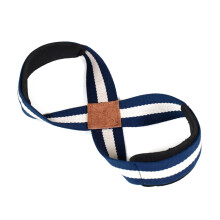 Heavy Duty Lifting Straps Figure 8 Strap Weight Lifting Power Wrist Upgrade blue L code