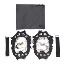 32 Spikes Ice Snow Grips Stainless Steel Climbing Spikes Grippers for Traction XL