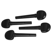 4/4 Cello Tuning Pegs Set of 4 Ebony Replacements Tuner Pegs for Restringing