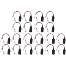20X Audio Adapter Cable for Mcd Rns 510 Rcd 200 210 310 500 510 Delta 6 Car Electronics Accessories