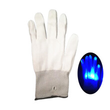Gloves LED for Light Shows, Raves, Concerts, Disco, Festival, Party Livehouse Blue