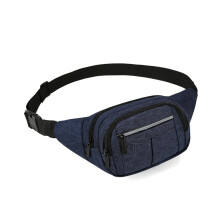 Unisex Fanny Pack with Phone Pouch Crossbody Bag Keep Your Belongings Securely Blue