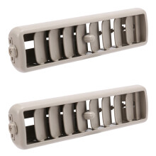 2X Beige Autodach Oberseite Klimaanlage Lüftungsauslass A/C Panel Grillabdeckung Installation für  Pajero V93