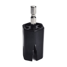 Guitar Drill Plugs Guitar String Winder Head Hexagonal Winder Drill Plug Tool