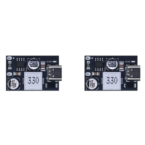 2X 65W 8-32V  to USB Type C PD 3.0 QC3 Fast Charge Step-Down Power Module Mobile Phone Quick Charge Adapter Module