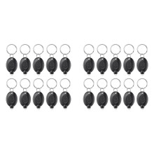 20 Pack LED Keychain Flashlight LED Keychain Light Portable Key Ring Torch for Outdoor Camping Hiking