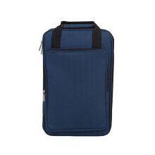Mallet Drum Stick Holder Backpack Carrying Case for Drum Tools Drumsticks Pocket Navy blue