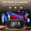 VOCH Digital Clock Bluetooth Speaker with RGB Lights Portable Wireless Speaker 9