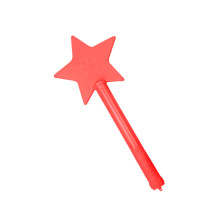 Light Up Magic Wand Toy Star Shaped Glow Wands LED Flashing Sticks for Concert Red