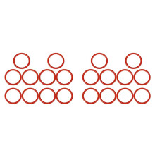 Geschikt voor Koffiezetapparaat Afzuigkap Procesafdichtring 20 Stuks O-Ring Vervanging Afdichtring Pakking