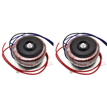 2X Dual 18V Copper Toroidal Transformer Power Supply Dual Power Supply Loop Transformer for Power Amplifier