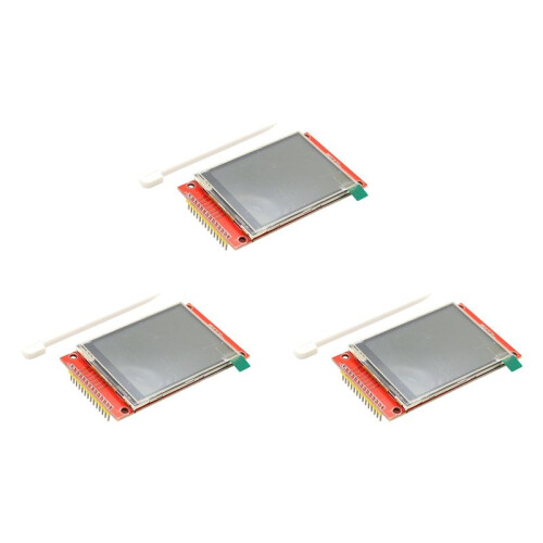 3X Módulo 240X320 ILI9341 Do LCD de SPI TFT Do LCD de 2,8 Polegadas com Módulo Do LCD Do Toque