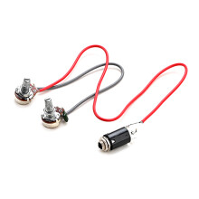 One Volume One Tone Jacks Guitar Wiring Harness for Electric Guitar Bass Durable