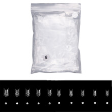 500Pieces Fake Nails Hollow Nail Tip Press on Nails Artificial Nails Full Cover TS01