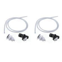 2X 16A Bath Tub Spa Waste Garbage Disposal Self-Lock Air Push Button