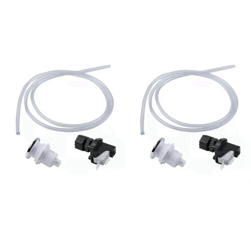 2X 16A Bath Tub Spa Waste Garbage Disposal Self-Lock Air  Push Button