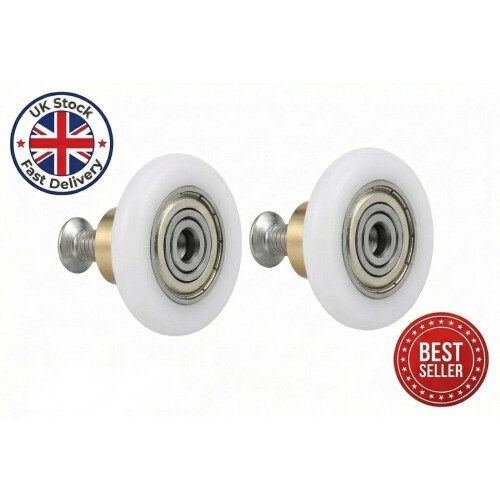 4x wheel Shower Door Rollers 20mm Replacement