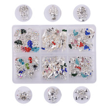 Halloween Nail Art Charms Vintage Skeleton Nail Art Charms DIY Nail Tips 2