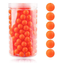 Silicone Beads Jewelry Making Kits Teething Bracelet Loose Bead DIY Accessories Orange