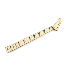 Unfinished Guitar Neck Nice Inlays 24fret Electric Guitar Neck Easy Install Left hand