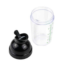 2X Easy Grips Distributeur de Vinaigrette Shaker RéCipient ÉTanche Bouteille MéLangeur de Sauces Universel avec Balance Gadget de CuisineA