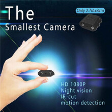 2X 1080P HD Minikamera Bewegungserkennung DV-Videorecorder IR-CUT Nachtsicht Kleine Camcorder Loop-Aufnahme Espiar Cam