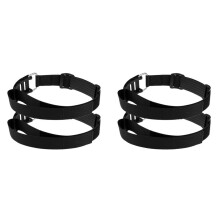 4 Pcs Scuba Diving Tied Bottle Belt Dive Cylinder Tank Band Strap Weight Belt Webbing Cam Lock Bcd Buckle