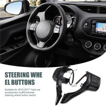 Auto Multifunctioneel Stuurwiel Cruise Control-Knoppenschakelaar voor Vitz Yaris Verso-S 2012-2017