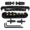Roller Saddle Bridge for Bridge Style Electric Guitar Replacement Parts Black 1