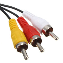2st 1,8 M HDTV AV Audio Video Kabel Audio & Video Kabels voor 2 3 PS2 PS3 AV A/V Component Kabel Snoer Draad