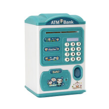 Piggy Bank Kids Electronic Money Bank ATM Bank Toy Gifts for 4-10 Years Old Blue