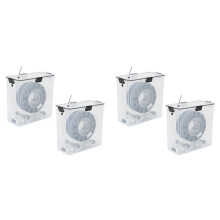 4 Stuks 3D-Printerfilamentdrogerbox Luchtdicht en Vochtbestendig Realtimebewaking voor 3D-Printer PLA ABS-Filamenten