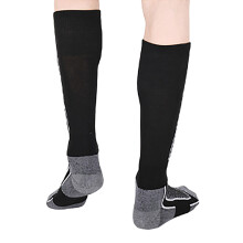 Ski Socks Skiing,Snowboarding,Winter Performances Sock Warm Wool Knee High Gray black